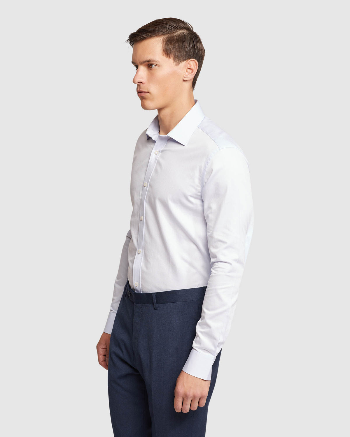 BECKTON DOBBY SHIRT MENS SHIRTS