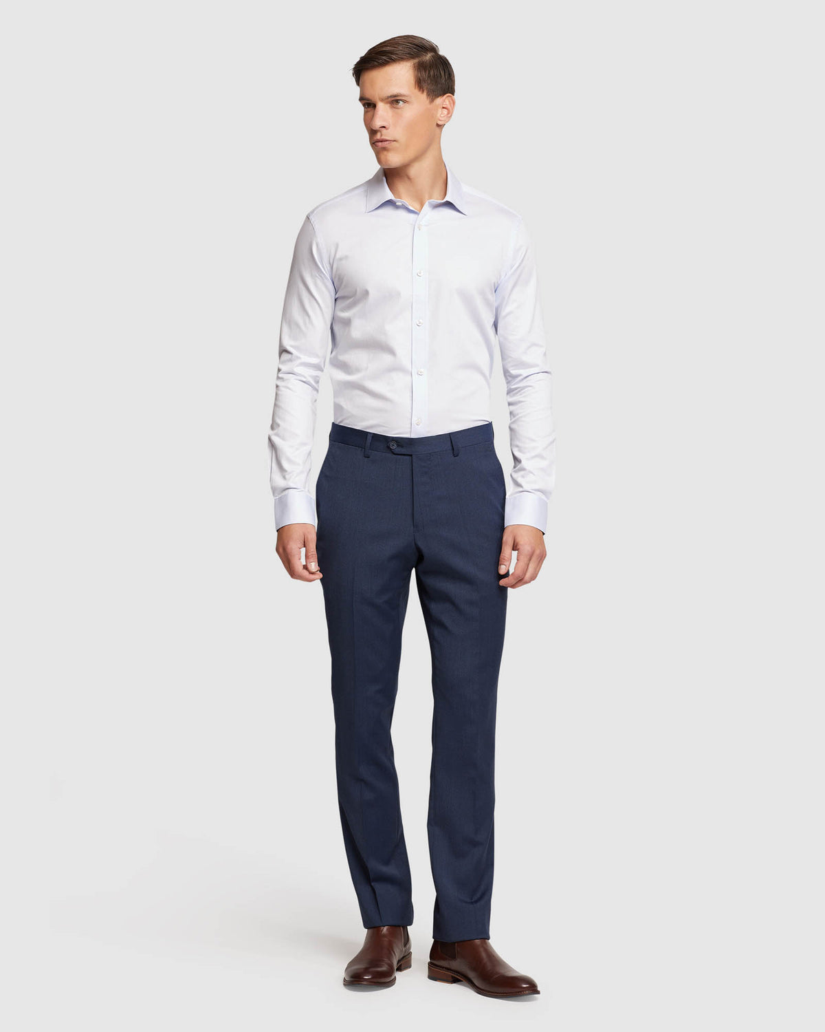 BECKTON DOBBY SHIRT MENS SHIRTS