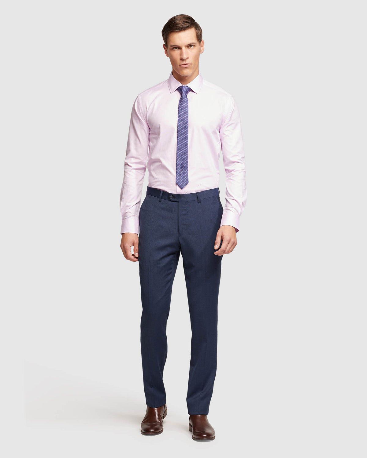 BECKTON DOBBY SHIRT MENS SHIRTS