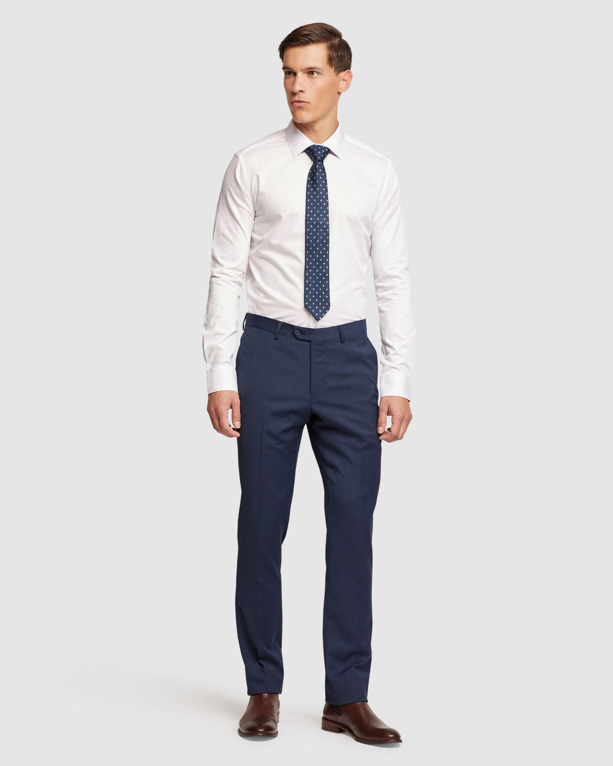 BECKTON DOBBY SHIRT MENS SHIRTS