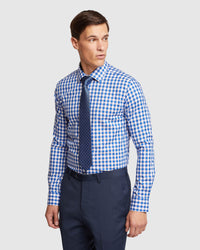 BECKTON GINGHAM SHIRT MENS SHIRTS