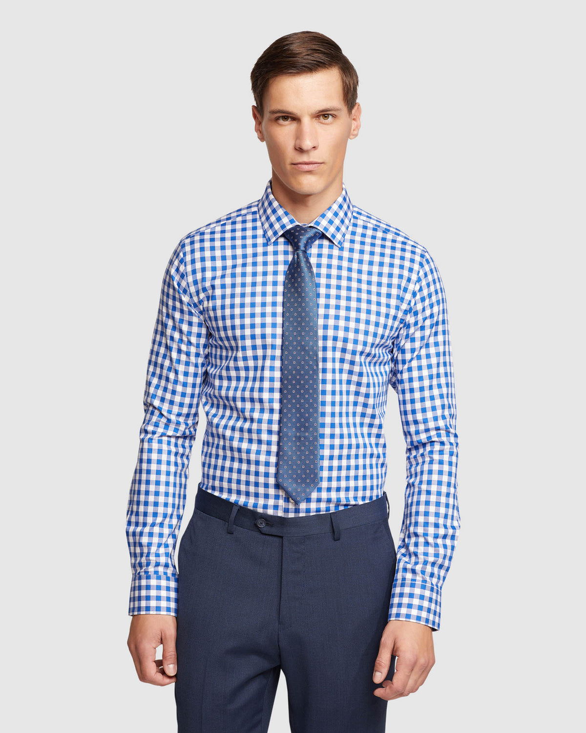 BECKTON GINGHAM SHIRT MENS SHIRTS