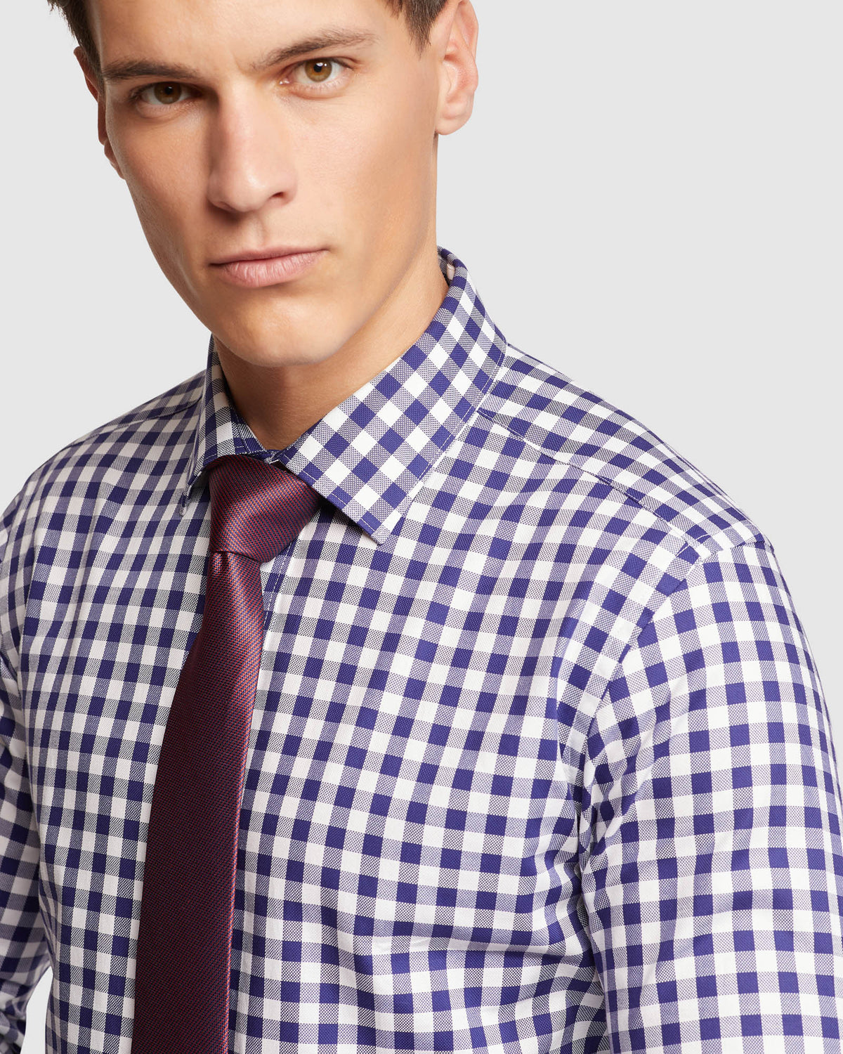 BECKTON GINGHAM SHIRT MENS SHIRTS