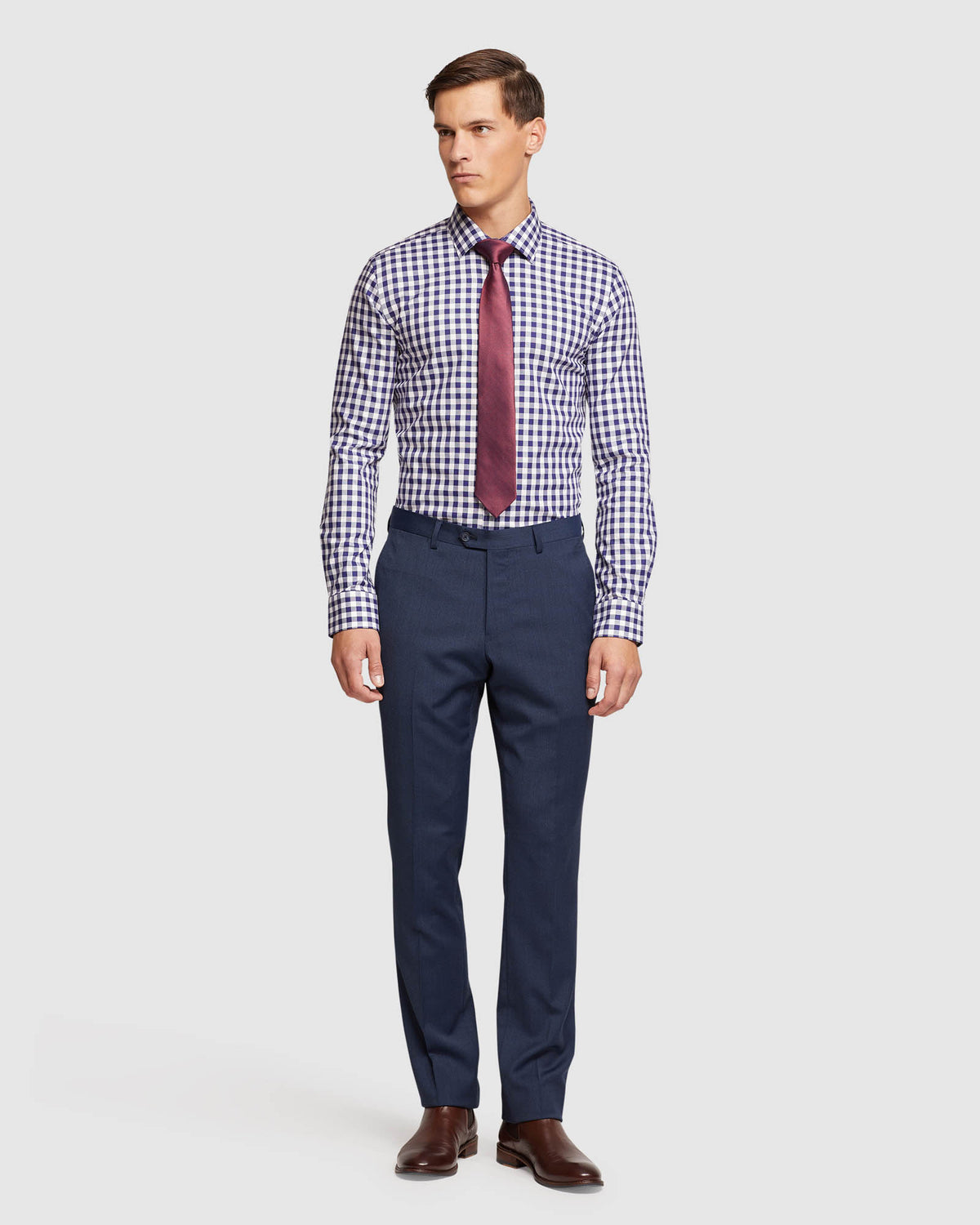 BECKTON GINGHAM SHIRT MENS SHIRTS