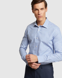 BECKTON SMALL CHECK SHIRT - AVAILABLE ~ 1-2 weeks MENS SHIRTS
