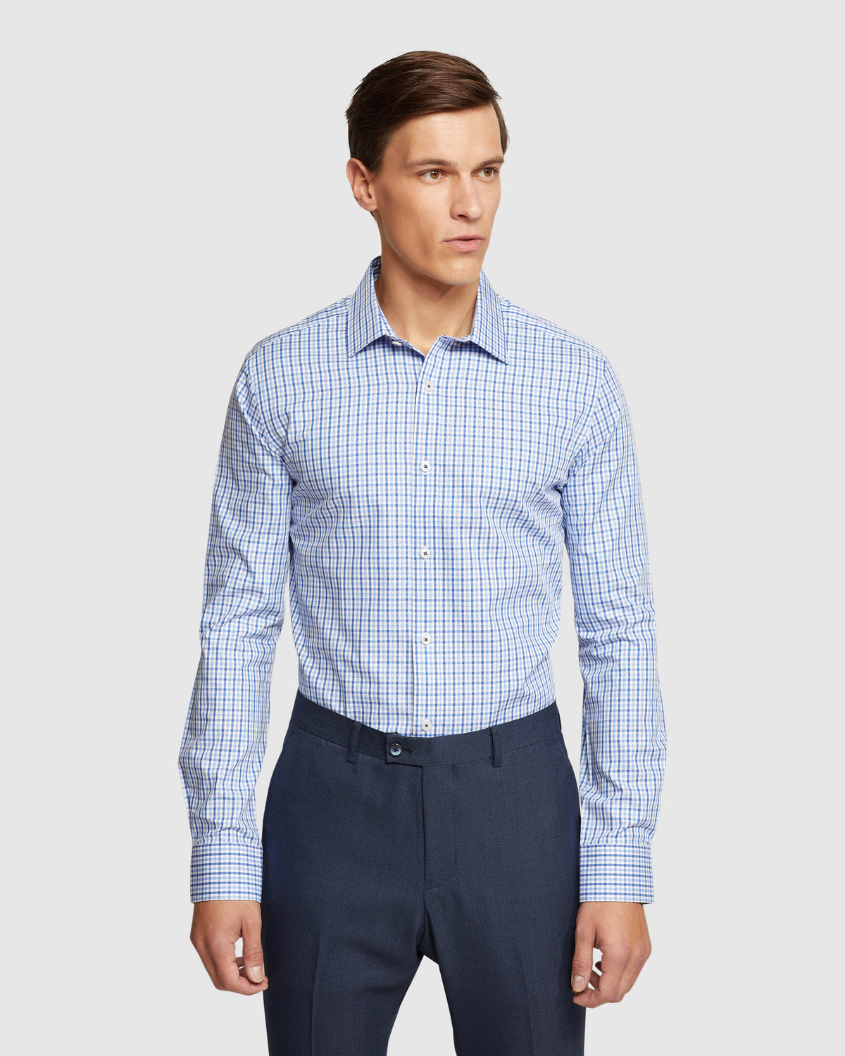 BECKTON SMALL CHECK SHIRT - AVAILABLE ~ 1-2 weeks MENS SHIRTS