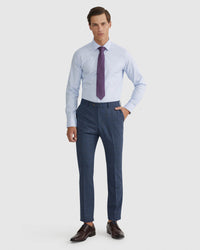 BECKTON DOBBY SHIRT MENS SHIRTS