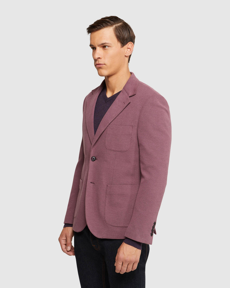 FRANKIE KNITTED BLAZER MENS JACKETS AND COATS