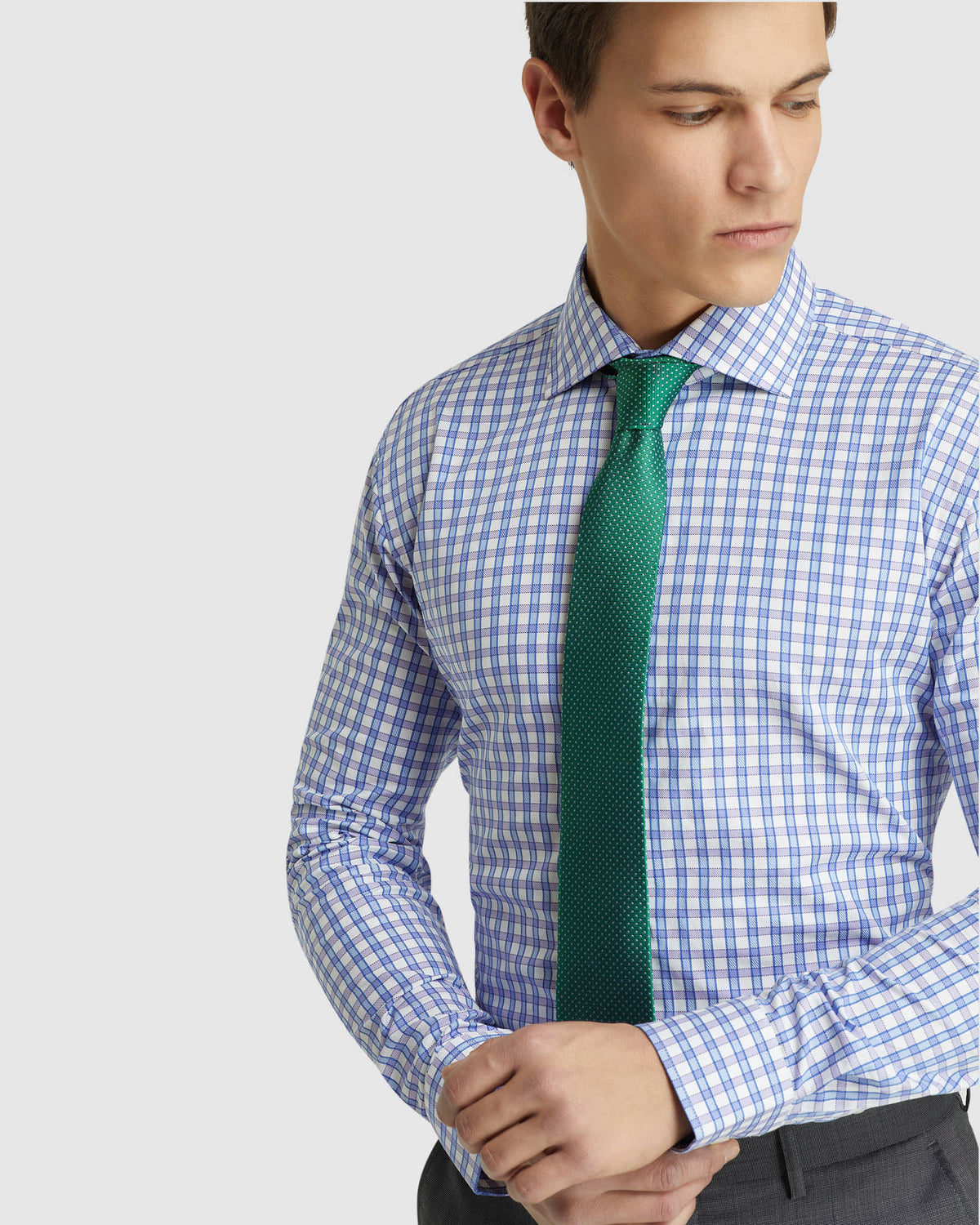 TRAFALGAR CHECKED SHIRT