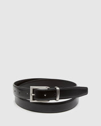 ARLEN LEATHER BELT BLACK