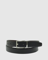 HARRISON REVERSIBLE BELT BLK/BRWN