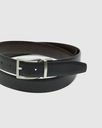 HARRISON REVERSIBLE BELT BLK/BRWN