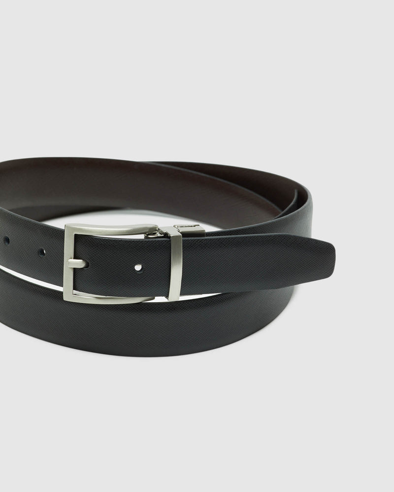 HARRISON REVERSIBLE BELT BLK/BRWN