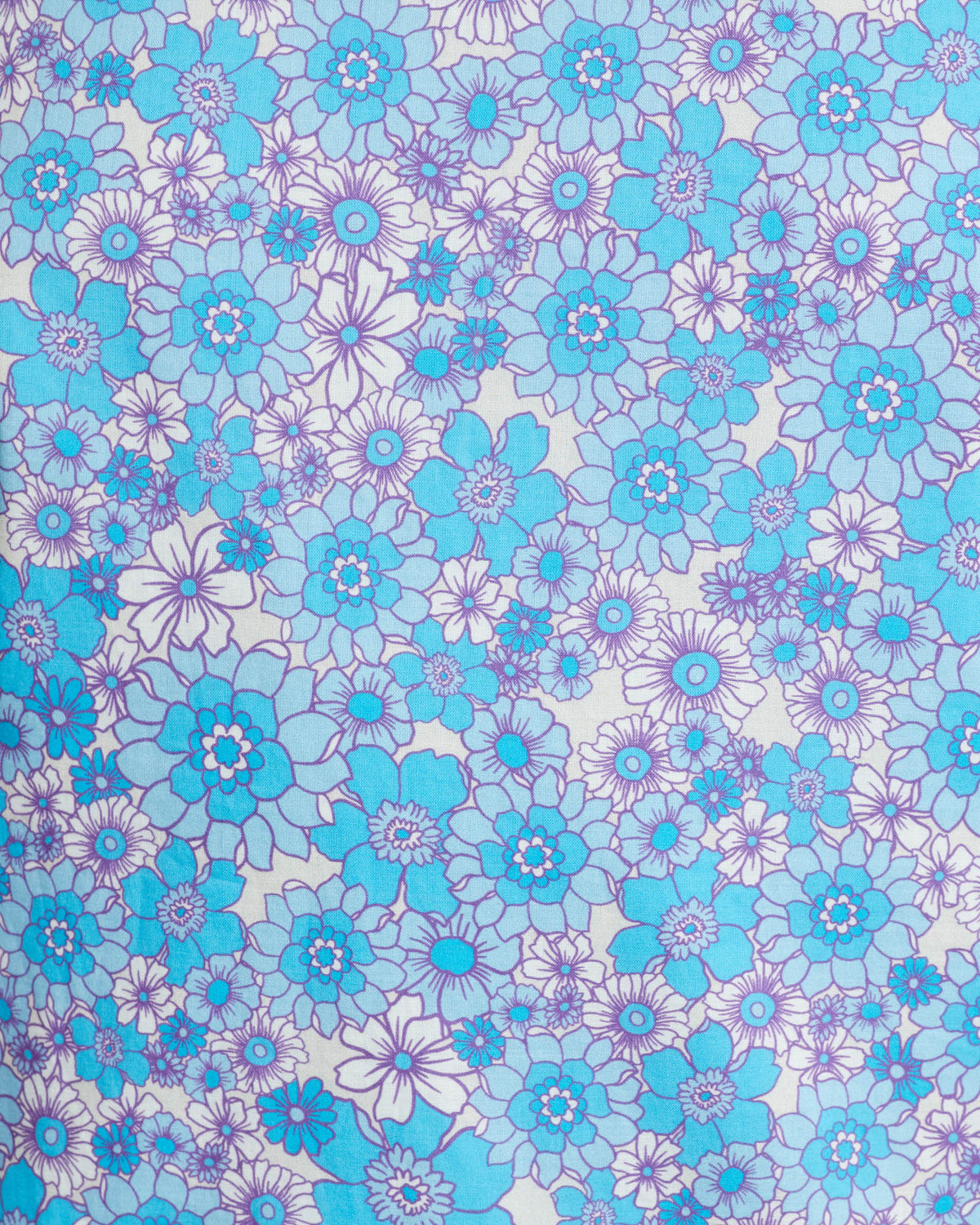 PRINCETON COTTON RETRO FLORAL DRESS WOMENS DRESSES