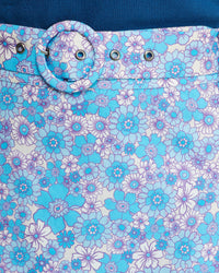 LEXIE COTTON RETRO FLORAL SKIRT WOMENS SKIRTS