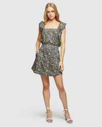 LUCIELLE COTTON PAISLEY PRINT TOP WOMENS TOPS