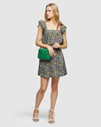 BARRON COTTON PAISLEY PRINT SKIRT WOMENS SKIRTS