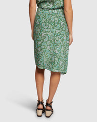 LARA PAISLEY PRINTED SKIRT WOMENS SKIRTS