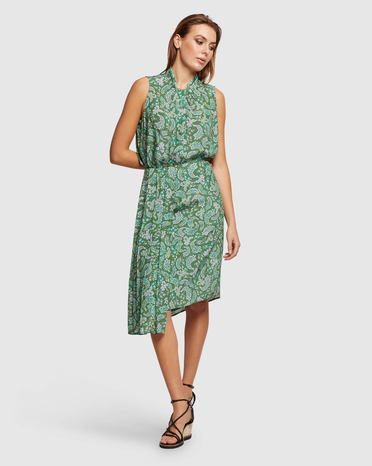 LARA PAISLEY PRINTED SKIRT WOMENS SKIRTS