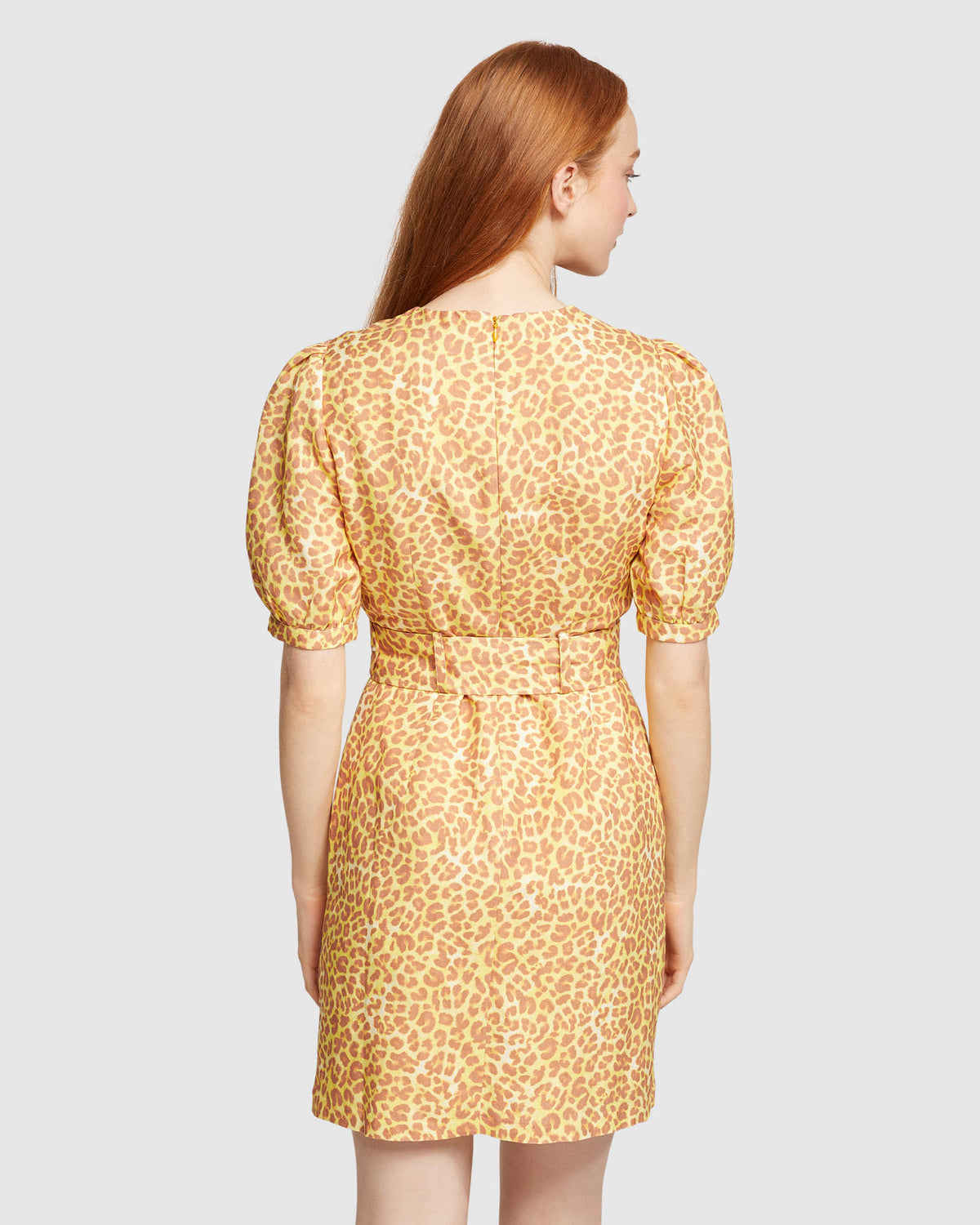 JESSIE LINEN BLEND DRESS WOMENS DRESSES