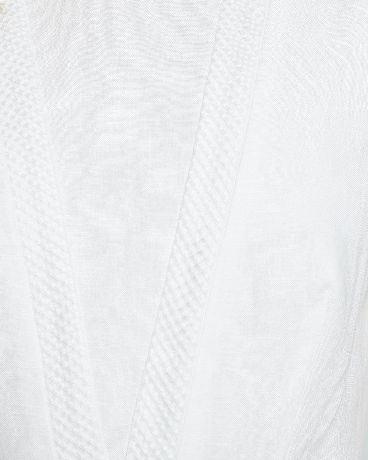 MORRIS LACE INSERT DRESS IVORY