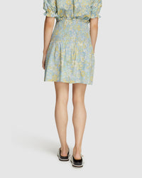 EXIST COTTON SHIRRING SKIRT