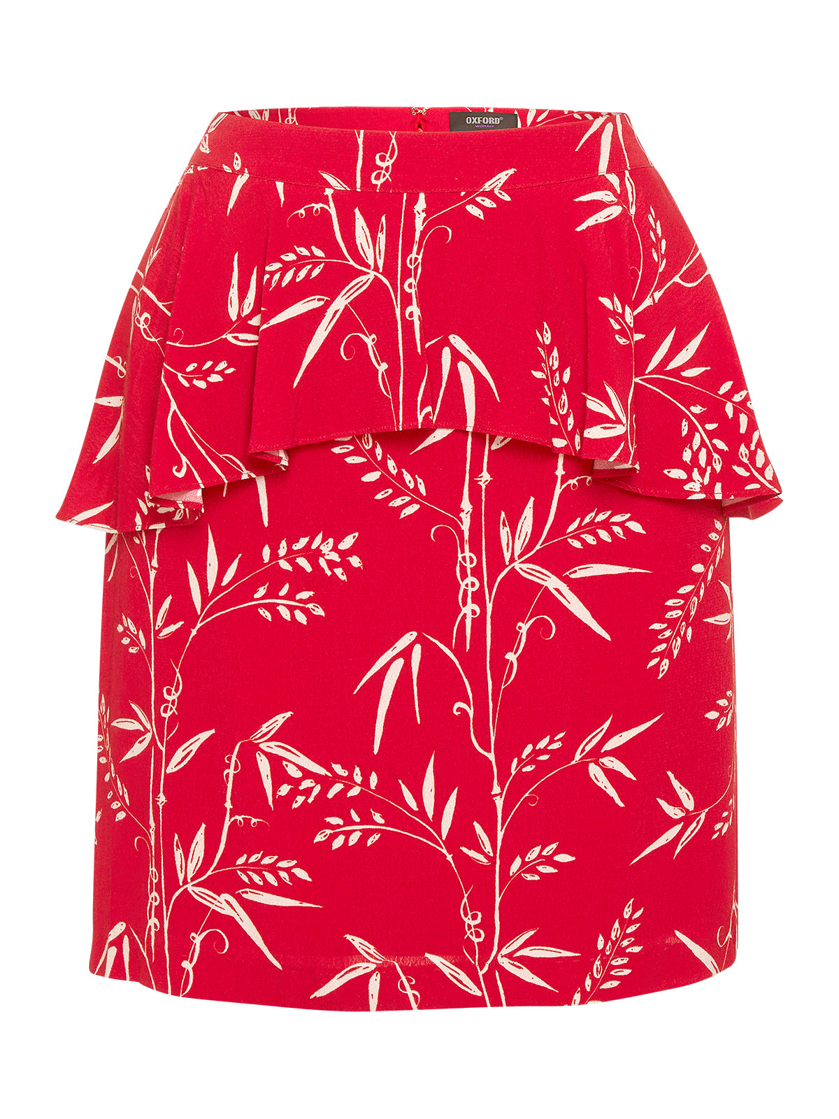 KATE RED PRINT SKIRT RED