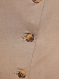 KELSEY BUTTON UP SKIRT KHAKI