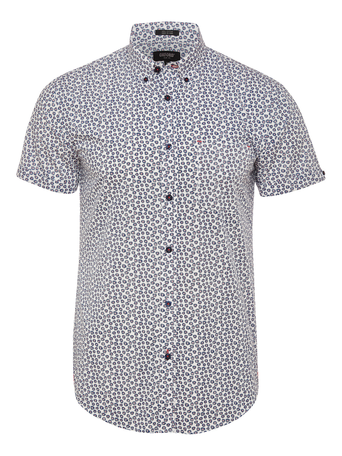 TOTTENHAM PRINTED SHIRT WHITE/NAVY