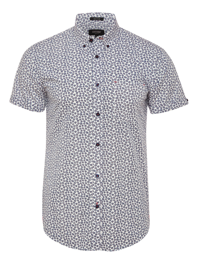 TOTTENHAM PRINTED SHIRT WHITE/NAVY