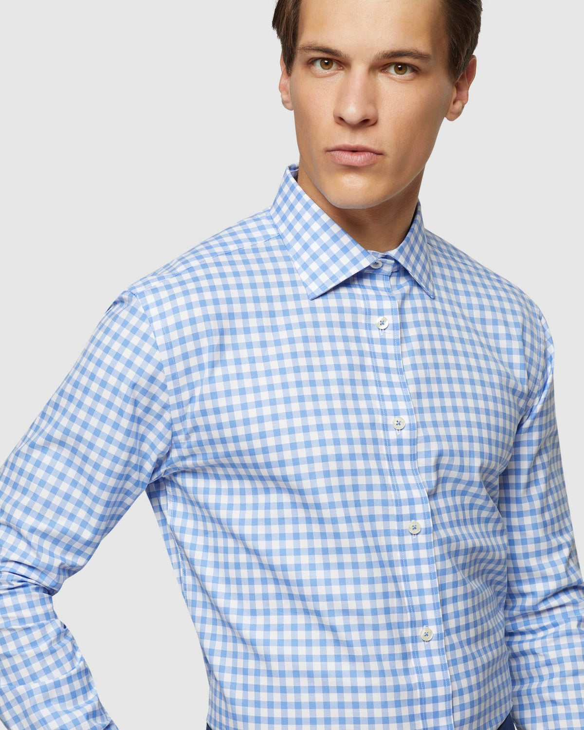 ISLINGTON REGULAR FIT CHECKED SHIRT MENS SHIRTS