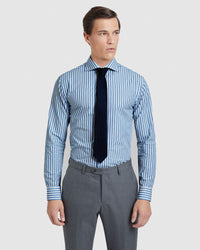 TRAFALGAR STRIPED SHIRT MENS SHIRTS