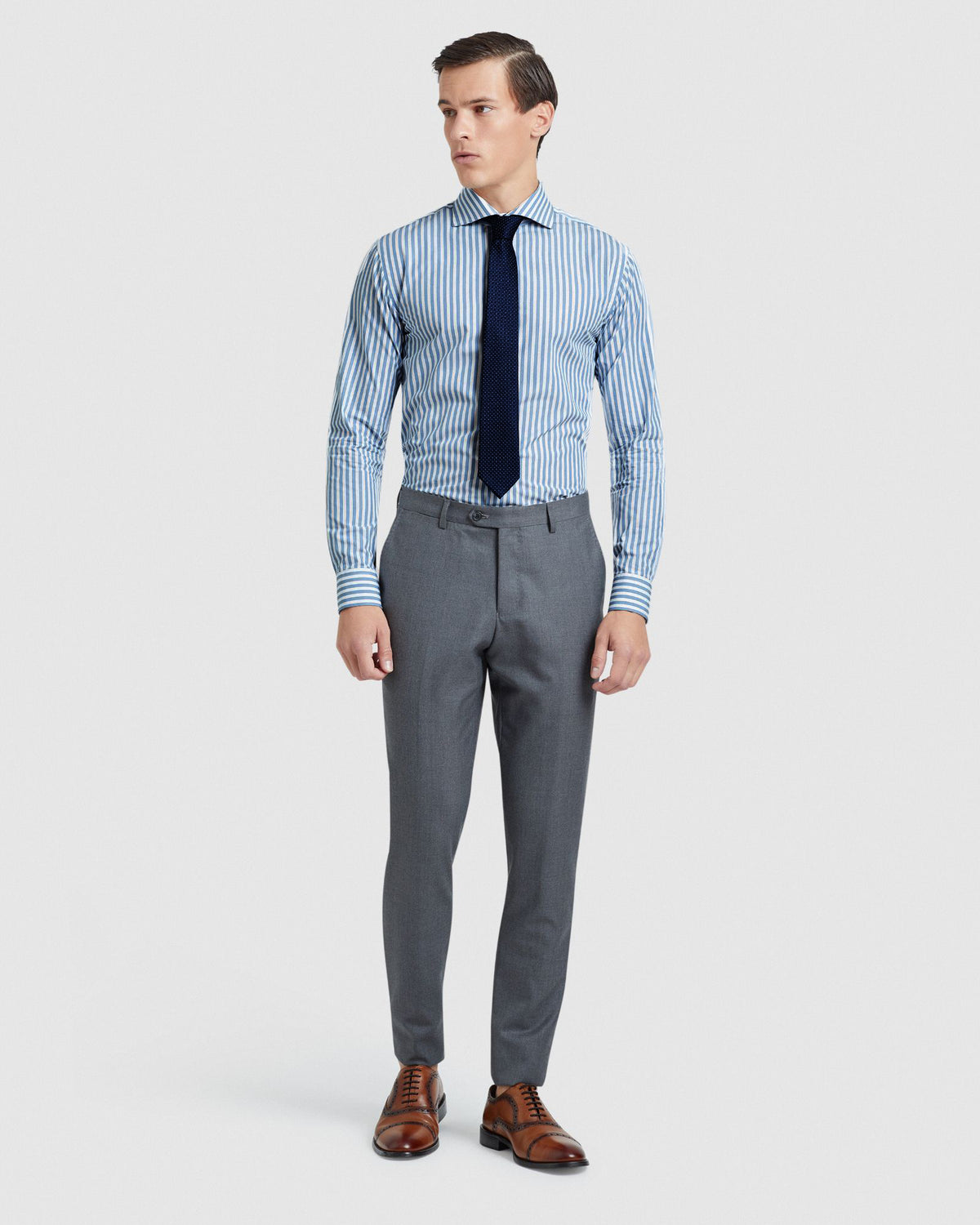 TRAFALGAR STRIPED SHIRT MENS SHIRTS