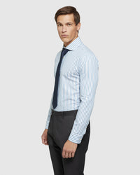 TRAFALGAR STRIPED SHIRT MENS SHIRTS