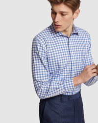 ISLINGTON REGULAR FIT CHECKED SHIRT MENS SHIRTS