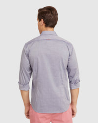 KENTON PRINTED SHIRT NAVY