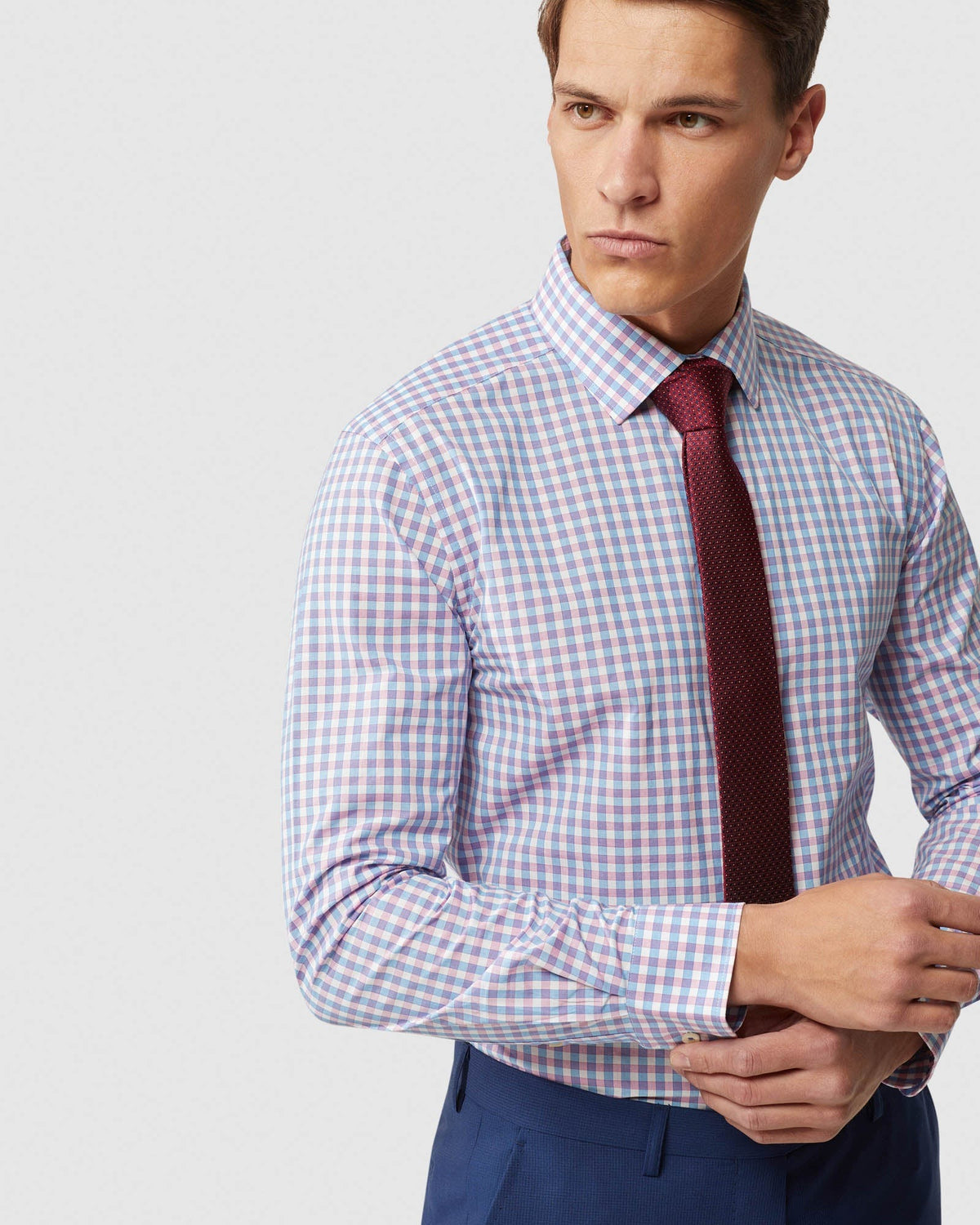 BECKTON CHECKED SHIRT MENS SHIRTS