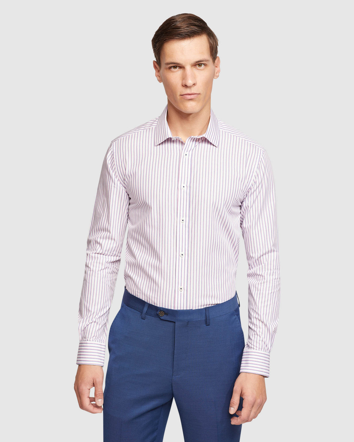 BECKTON STRIPED LUXURY SHIRT MENS SHIRTS