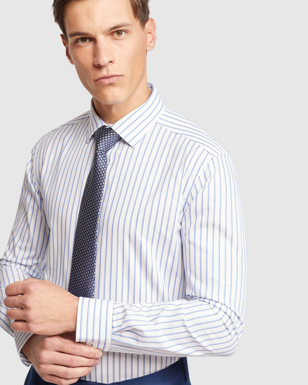 BECKTON STRIPED LUXURY SHIRT MENS SHIRTS