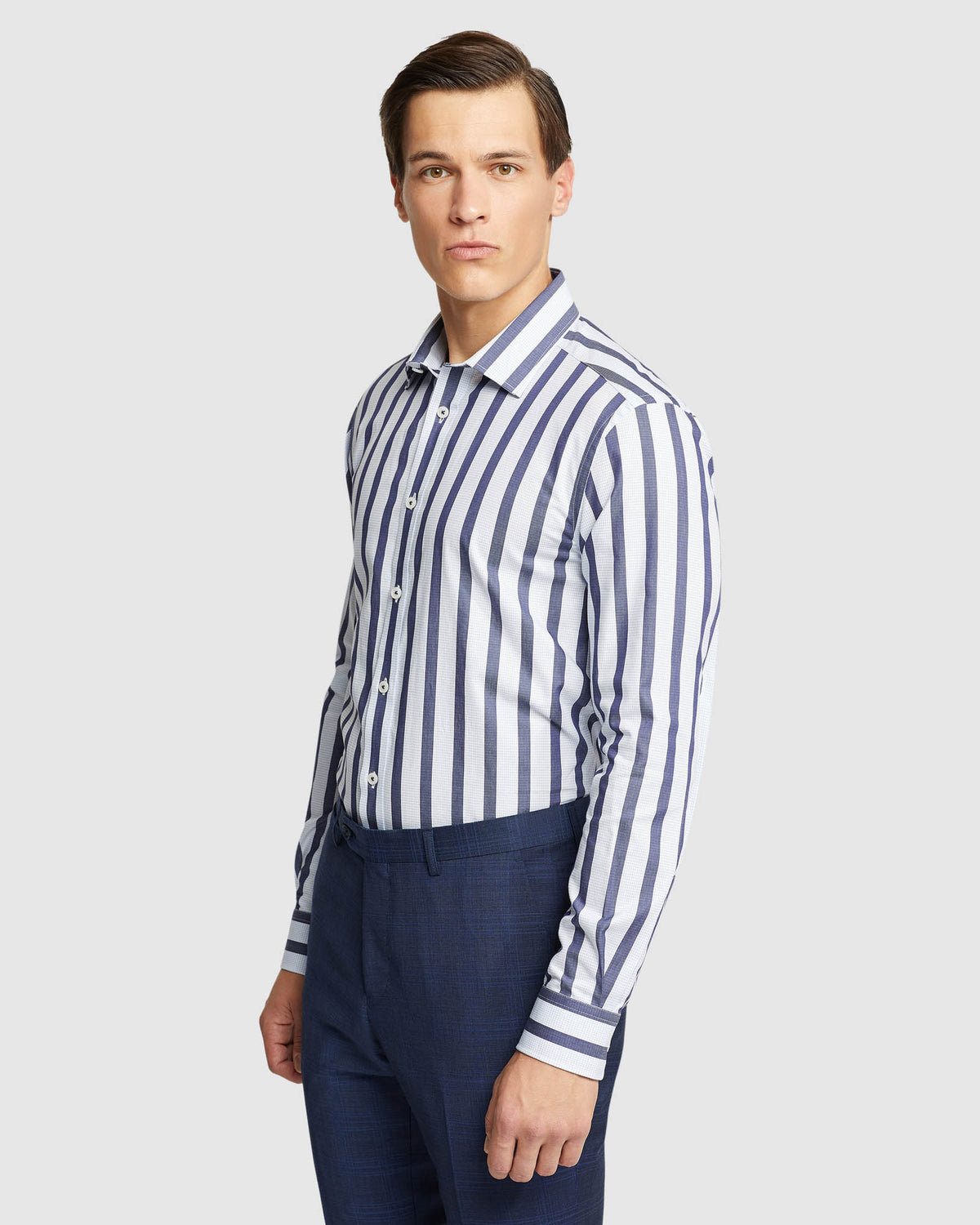 BECKTON STRIPED LUXURY SHIRT MENS SHIRTS