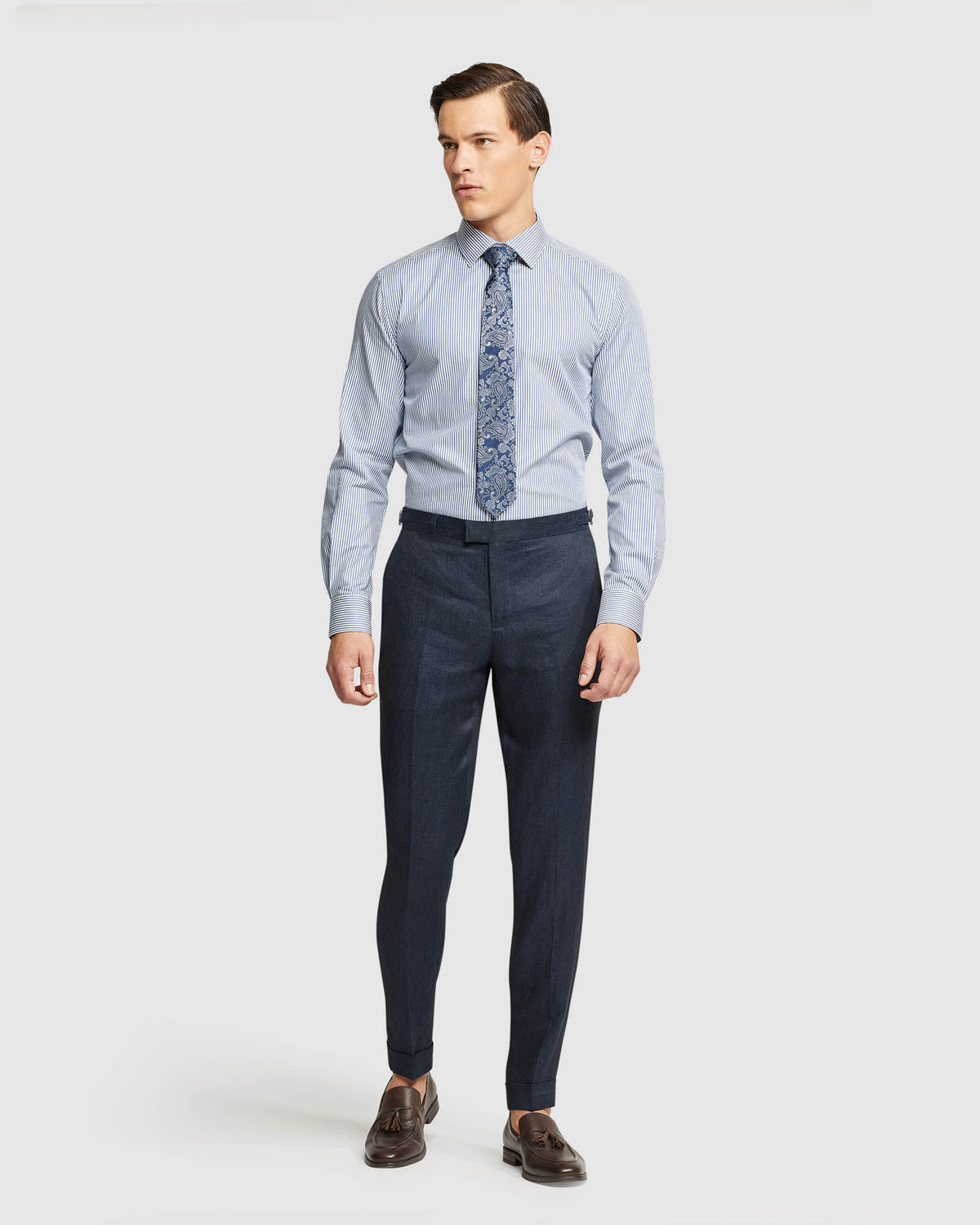 BECKTON STRIPED LUXURY SHIRT MENS SHIRTS