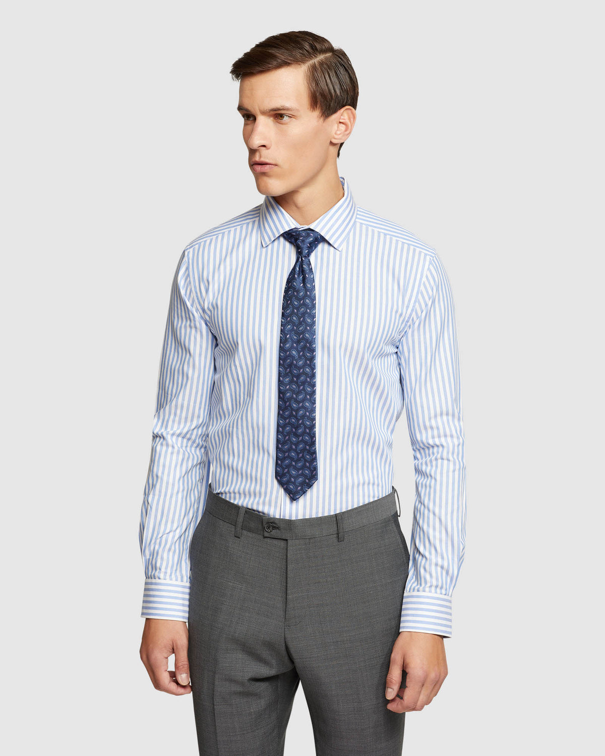 BECKTON STRIPED SHIRT MENS SHIRTS