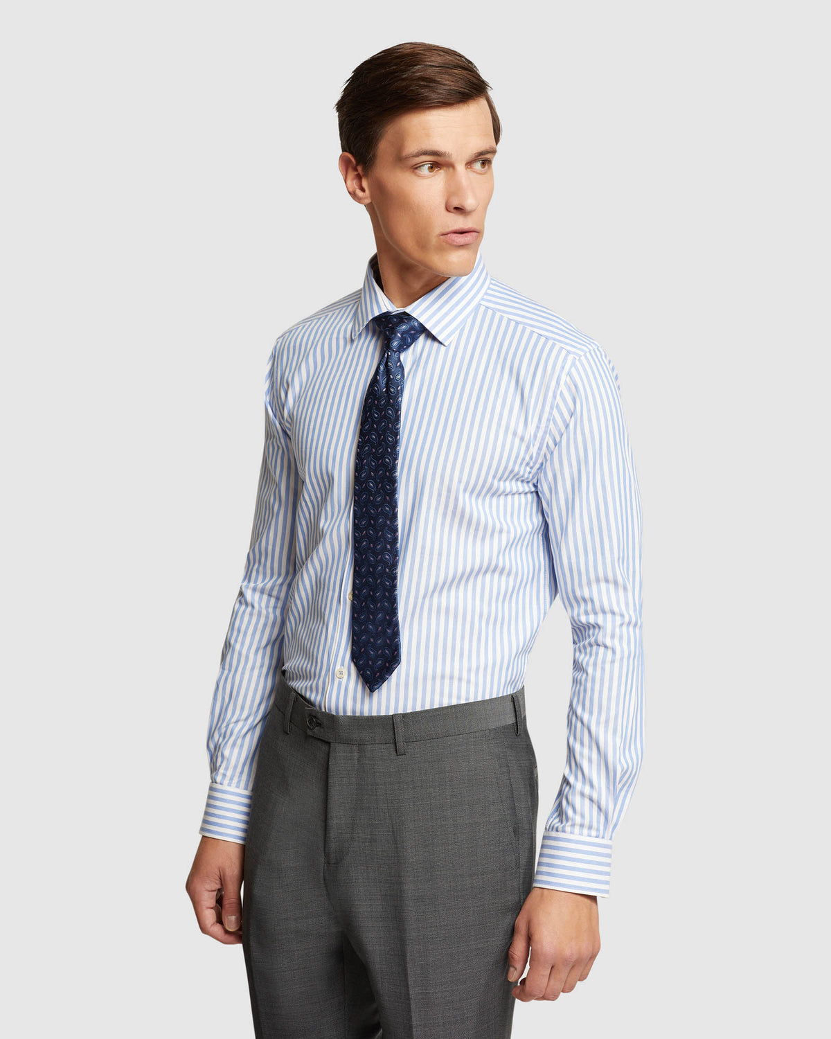 BECKTON STRIPED SHIRT MENS SHIRTS