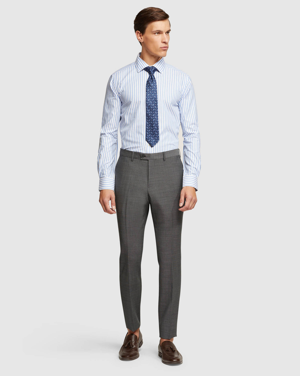 BECKTON STRIPED SHIRT MENS SHIRTS