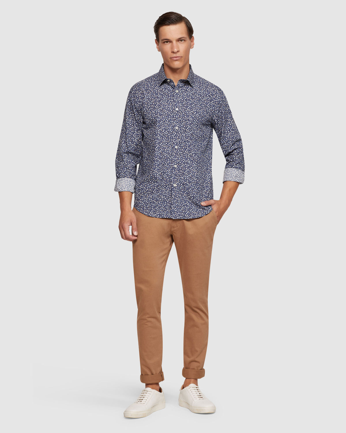 KENTON FLORA PRINT SHIRT MENS SHIRTS