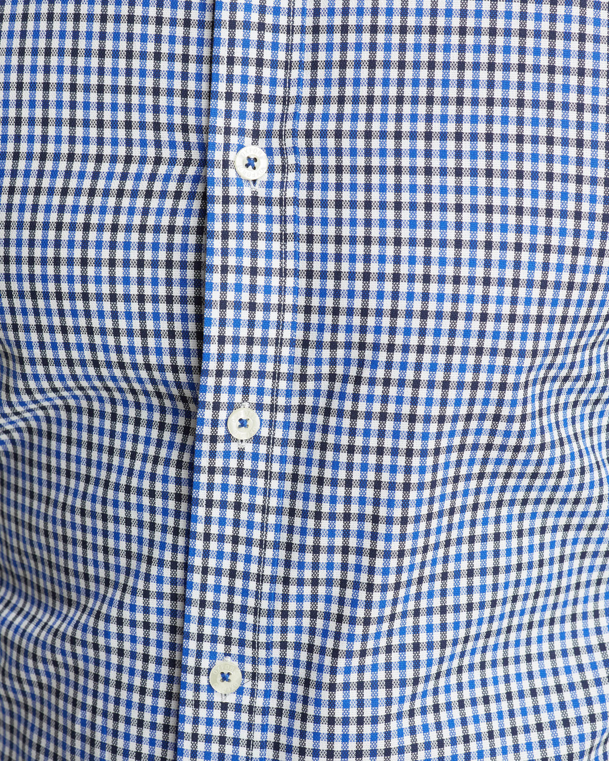 BECKTON CHECKED SHIRT NAVY