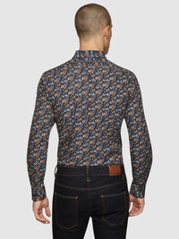KENTON FLORAL PRINTED LUXURY SHIRT