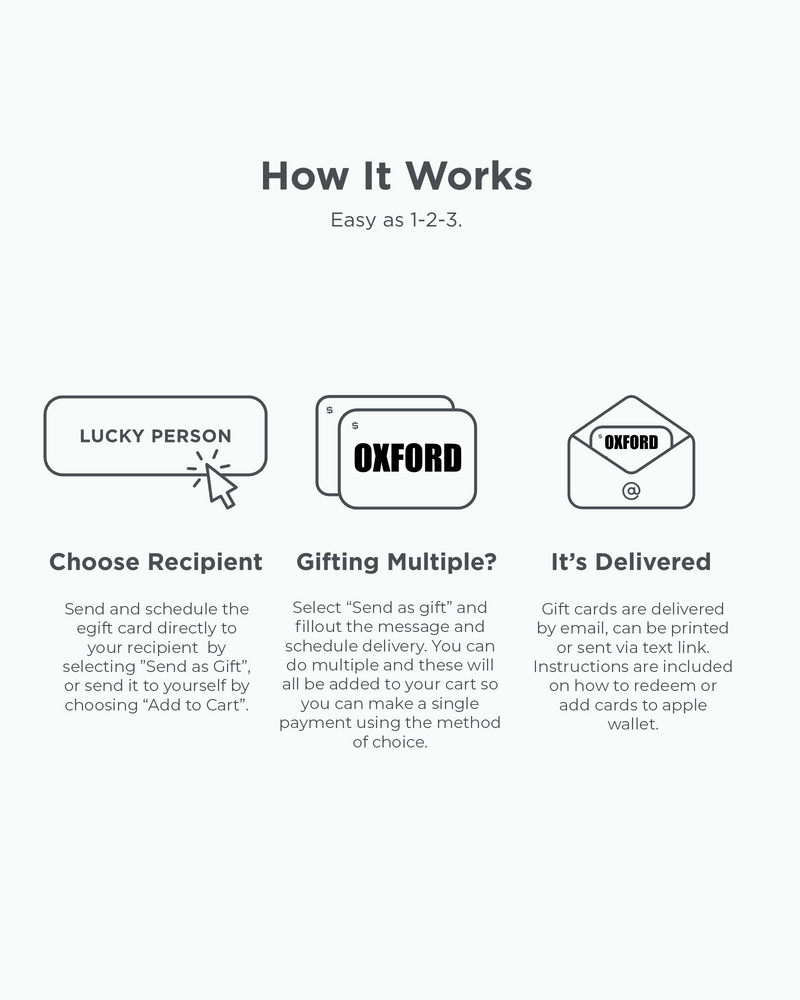 Oxford eGift Card